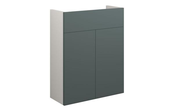 Eden 500mm Slim Basin Unit - Matt Green (Grey Cab)